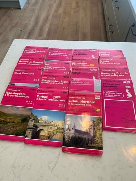 Photo of free 17 old OS maps (Baslow DE45) #1