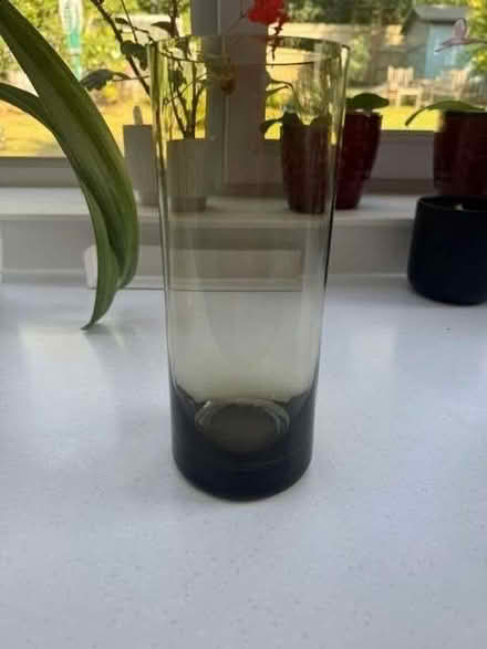 Photo of free Smokey Brown Glass Vase (Balcombe RH17) #1