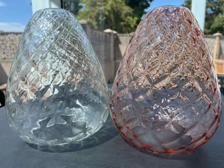 Photo of free Two glass lampshades (Greaves LA1) #1
