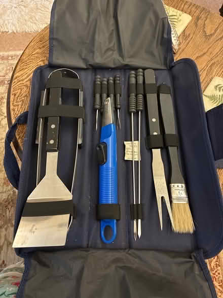 Photo of free Barbecue utensils kit in carry case (Hailsham BN27) #1