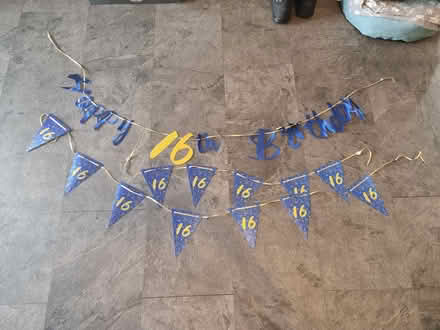 Photo of free 16th birthday banners (Penistone S36.) #1