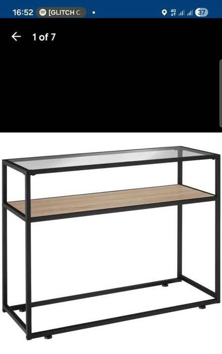 Photo of free Wood console table (Markfield LE67) #1