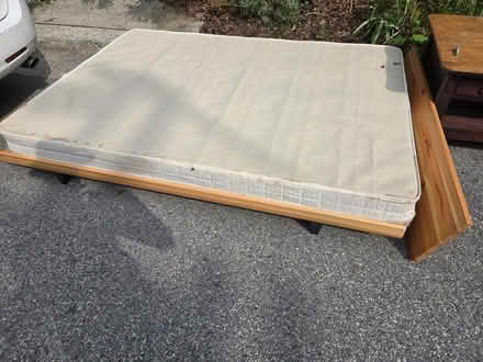 Photo of free Bed, loveseat & coffee table (Takoma Park, MD) #1