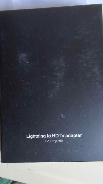 Photo of free Lightning to HDTV adapter (St Lukes) #3