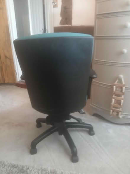 Photo of free Blue office chair (Haslington CW1) #3