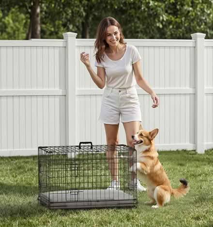 Photo of Small/Medium animal travel crate (Reading RG1) #1