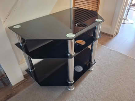 Photo of free Smoked glass TV stand (Aintree L9) #1