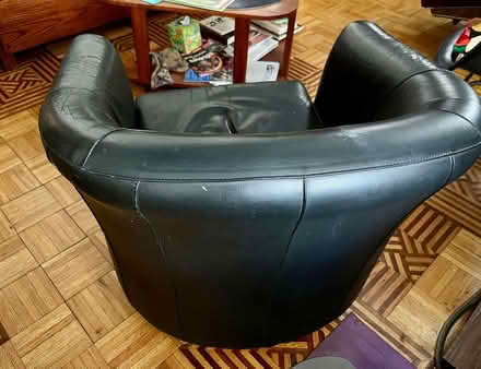 Photo of free IKEA Black Upholstery Chair (East Cambridge) #2