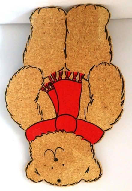 Photo of free Cork Noticeboard - Teddy Shape (Littleover DE23) #1