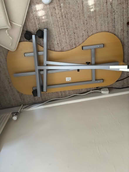 Photo of free Adjustable curved over bed/chair table (Hertsmere WD6) #2