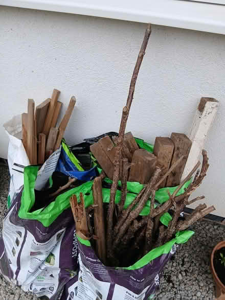 Photo of free 5 Bags Wood (Ibstock LE67) #1
