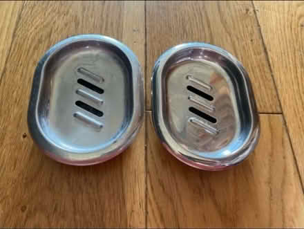 Photo of free Stainless steel soap dishes x 2 (Cheshunt En8) #1