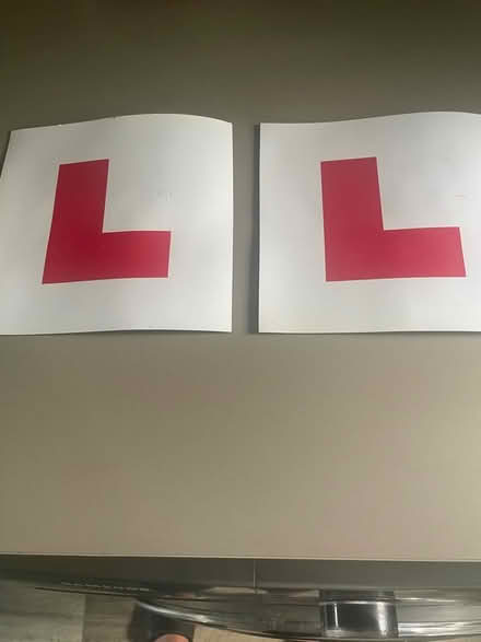 Photo of free L Plates (Kingsley Park NN2) #1