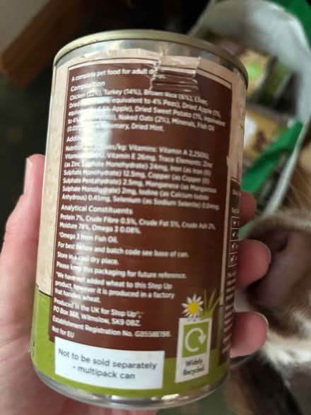 Photo of free Dog food tinned & bag raised feeder (Clayton BD14) #2