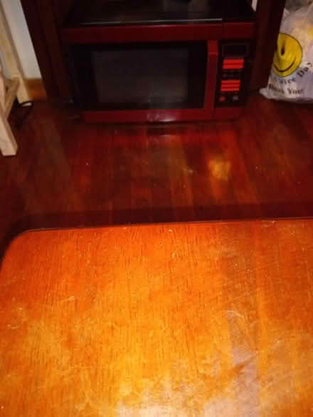 Photo of free Red/Black Microwave (Harlem West 131st. Street) #1