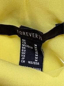 Photo of free Forever 21 yellow tank top Medium (L5L 5P5) #2