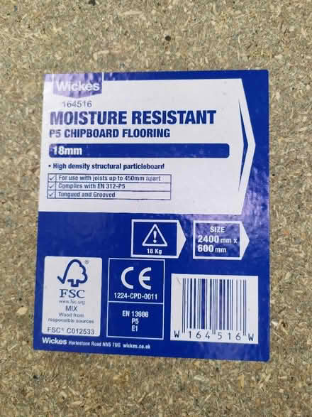 Photo of free Chipboard flooring 18mm (Kidlington OX5) #1