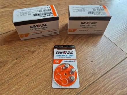 Photo of free Hearing aid batteries - size 13 (Penrith CA11) #1