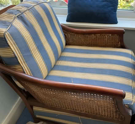 Photo of free Two Arm chairs (Embsay BD23) #1
