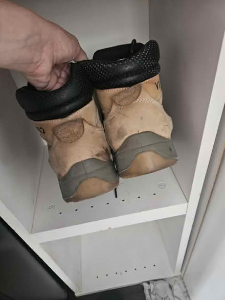 Photo of free Used size 8 steel toe caps (Kingswood BS15) #3
