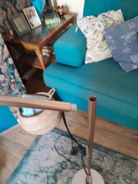 Photo of free Copper, metal standard lamp (Earley RG6) #2