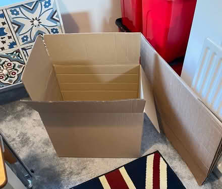 Photo of free 2 large card boxes (Walsall WS1) #1
