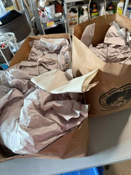 Photo of free Clean packing paper (Princeton Junction NJ) #1