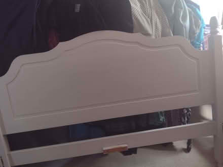 Photo of free Pine double bed frame (Riverdene RG21) #1