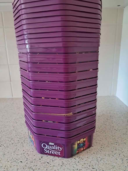 Photo of free Quality Street Tubs (empty!) (College Town GU47) #1