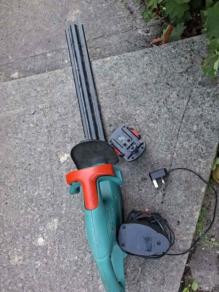 Photo of free Hedge trimmer, 2 batteries & charger (Odd Down BA2) #1