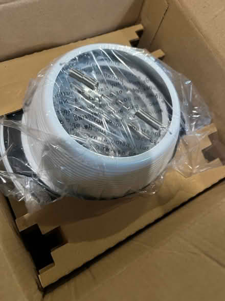 Photo of free 6 New White Baffles for Can Lights (Columbia) #1