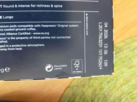 Photo of free CafePod coffee pods (Loughton IG10) #3