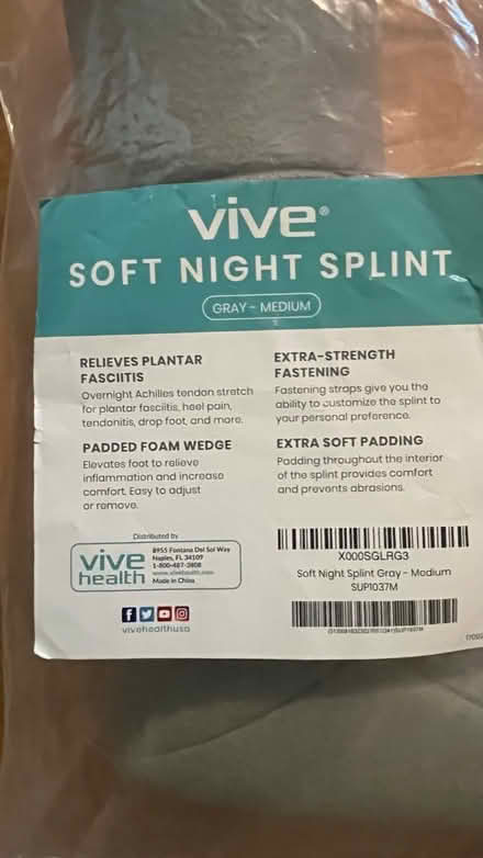 Photo of free Night Splint (Newton) #1