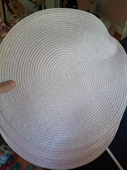 Photo of free Pink table mats, Old Woking (Woking, GU22) #1