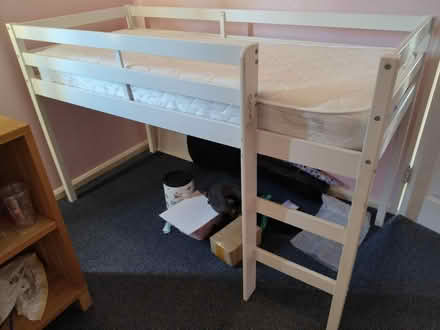 Photo of free Shorty midsleeper with mattress (Ely St John's CB6) #1