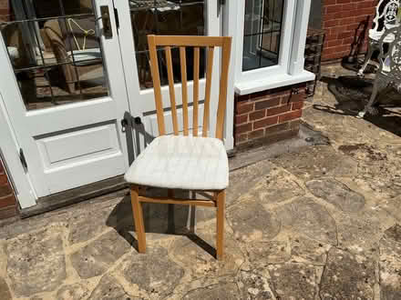 Photo of free 6 dining chairs (Seend SN12) #1