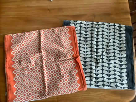 Photo of free Pair of Orla Kiely cushion covers (Nailsworth GL6) #2
