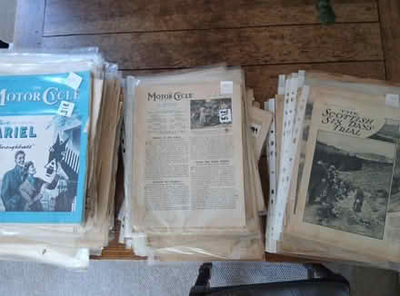 Photo of free Articles from The Motorcycle, 30s 40s and 50s (Welwyn AL6) #1