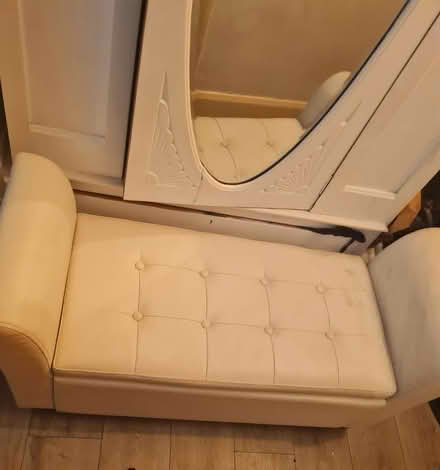 Photo of free Faux leather bench seater (Harlesden NW10) #1