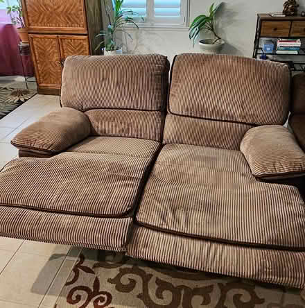 Photo of free Fully reclining loveseat (Pioneer High School, Woodland) #2