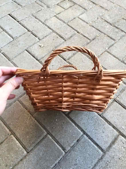 Photo of free Wicker basket (Calverton MK11) #2