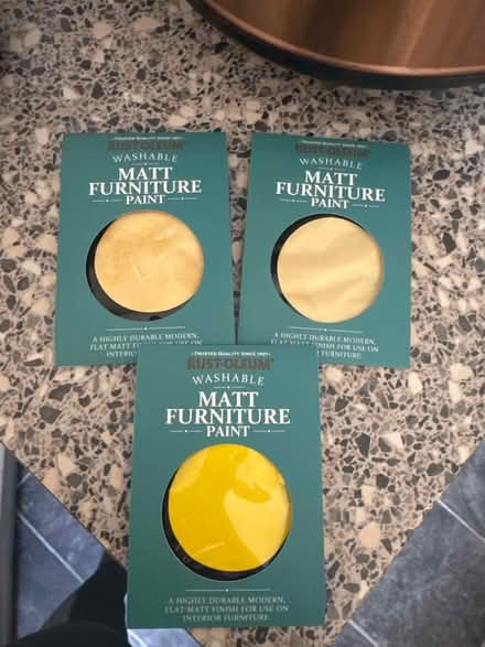 Photo of free Rustoleum paint samples (Grafton SY4) #1