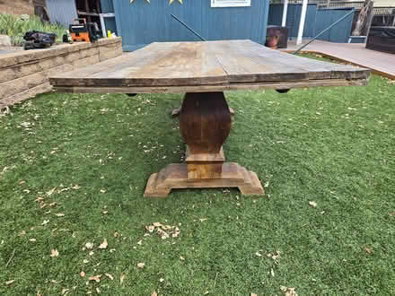 Photo of free Large solid table (Marinwood (San Rafael)) #3