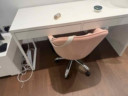 Photo of free desk, chair, and lamps (Temple EC4A) #1