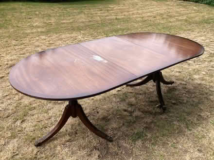 Photo of free Wood dining table seats 6-8 (Cheltenham gl54) #2