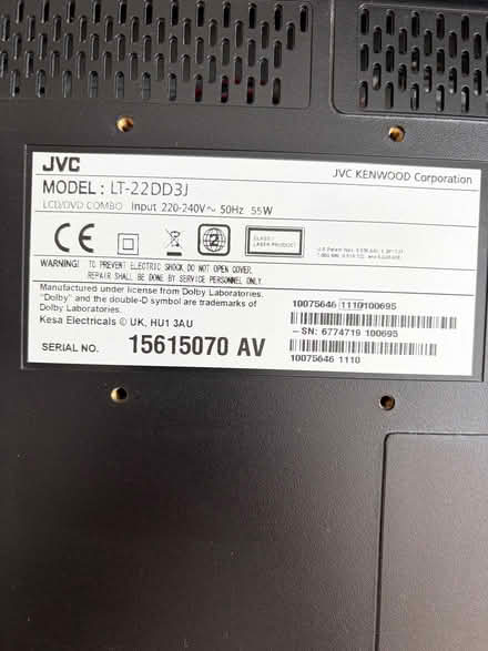 Photo of free JCV tv 21” (Eccleston PR7) #4