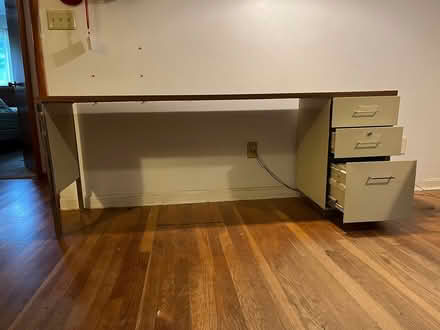 Photo of free metal credenza desk (Loveland) #1