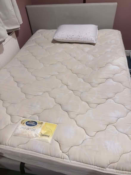 Photo of free Ottoman Storage Bed & Silentnight Mattress (West Kensington W14) #2