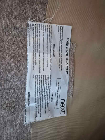 Photo of free Next right hand corner sofa (East Leake) #4