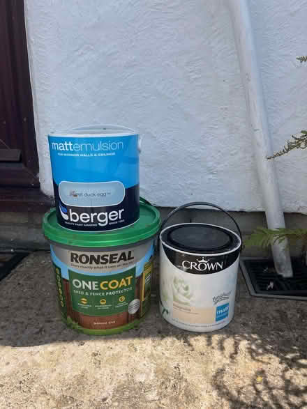 Photo of free Indoor paint and fence treatment (Alltami CH7) #1